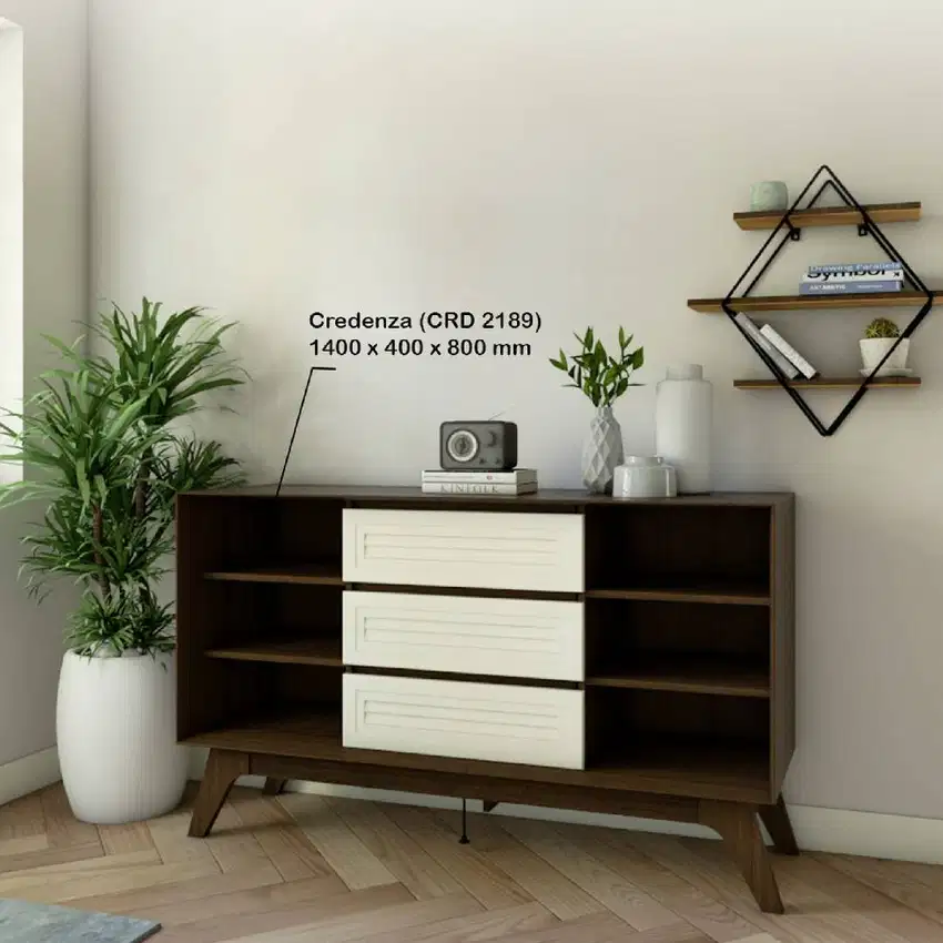 MEJA MULTIFUNGSI / MEJA SERBAGUNA / CREDENZA (BAHAN 15 MM)