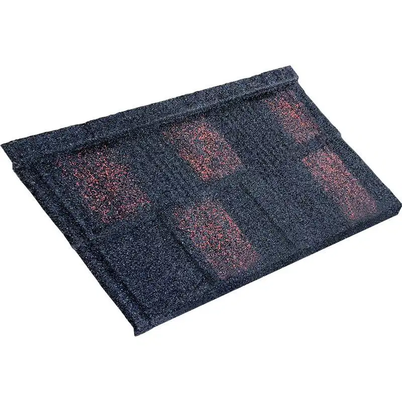 Atap Genteng Minimalis Dwi Warna Stone Coated - Metal Roofing Rainbow