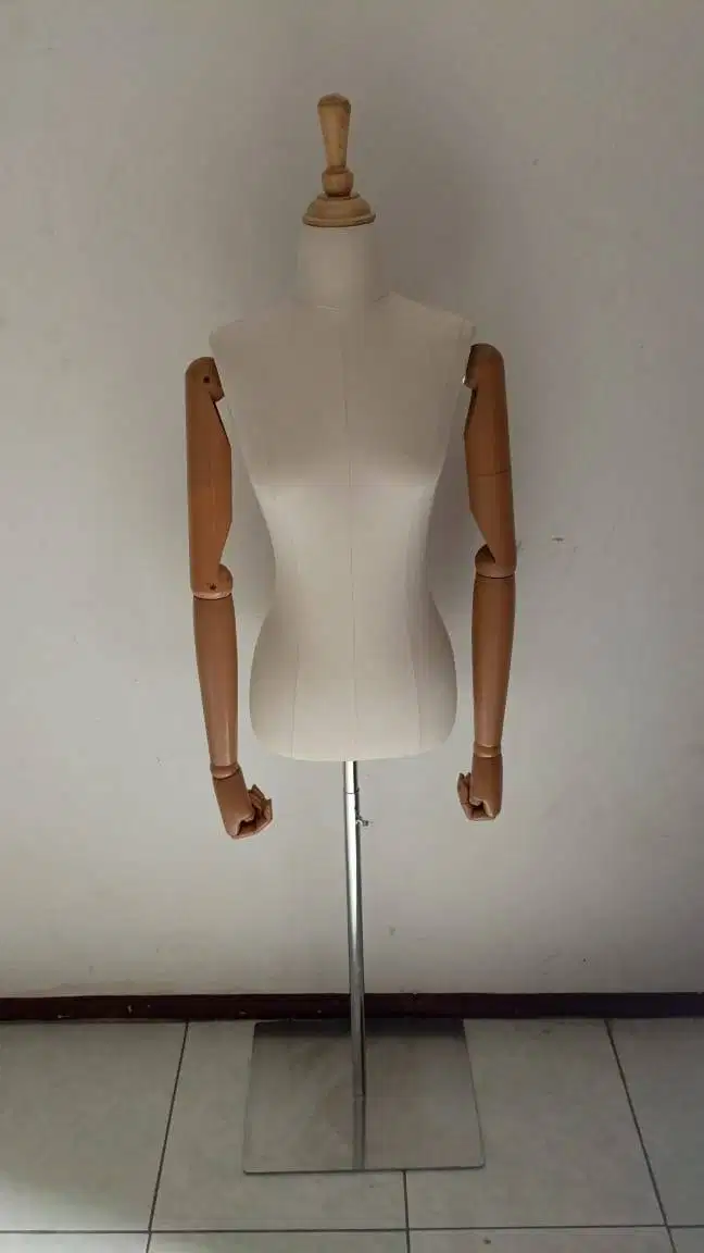[ COD ] Manekin Display Wanita / setengah badan+Tiang+plat