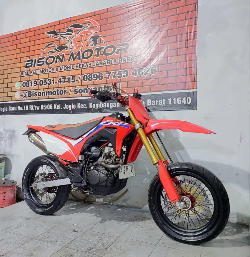 Modif Hedon! Part serba 2! HONDA CRF 150 L FI 2022 Modif supermoto