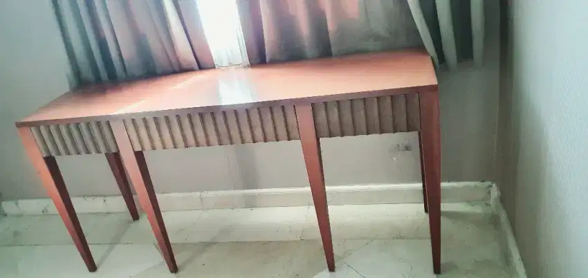 Meja kayu jati konsol console