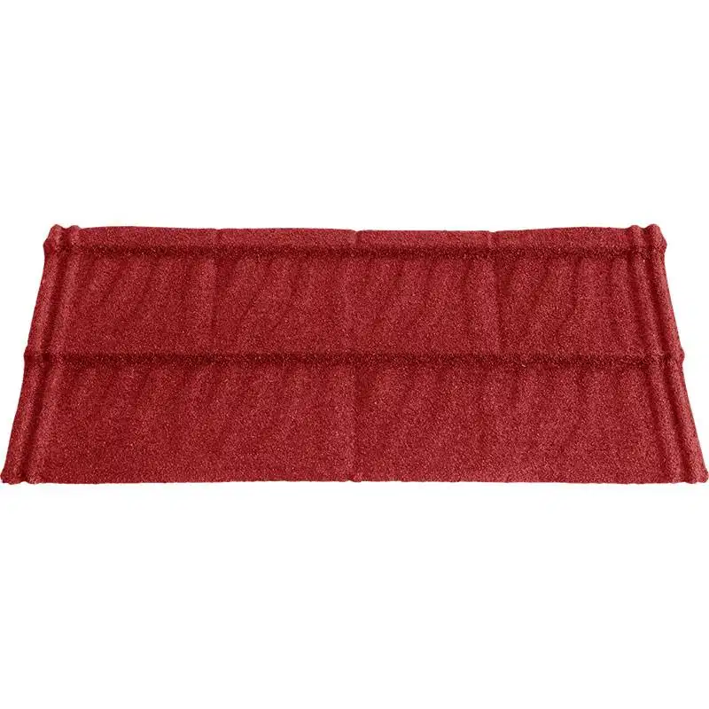 Atap Genteng Metal Minimalis Elegant Stone Coated - Metal Roofing Rain