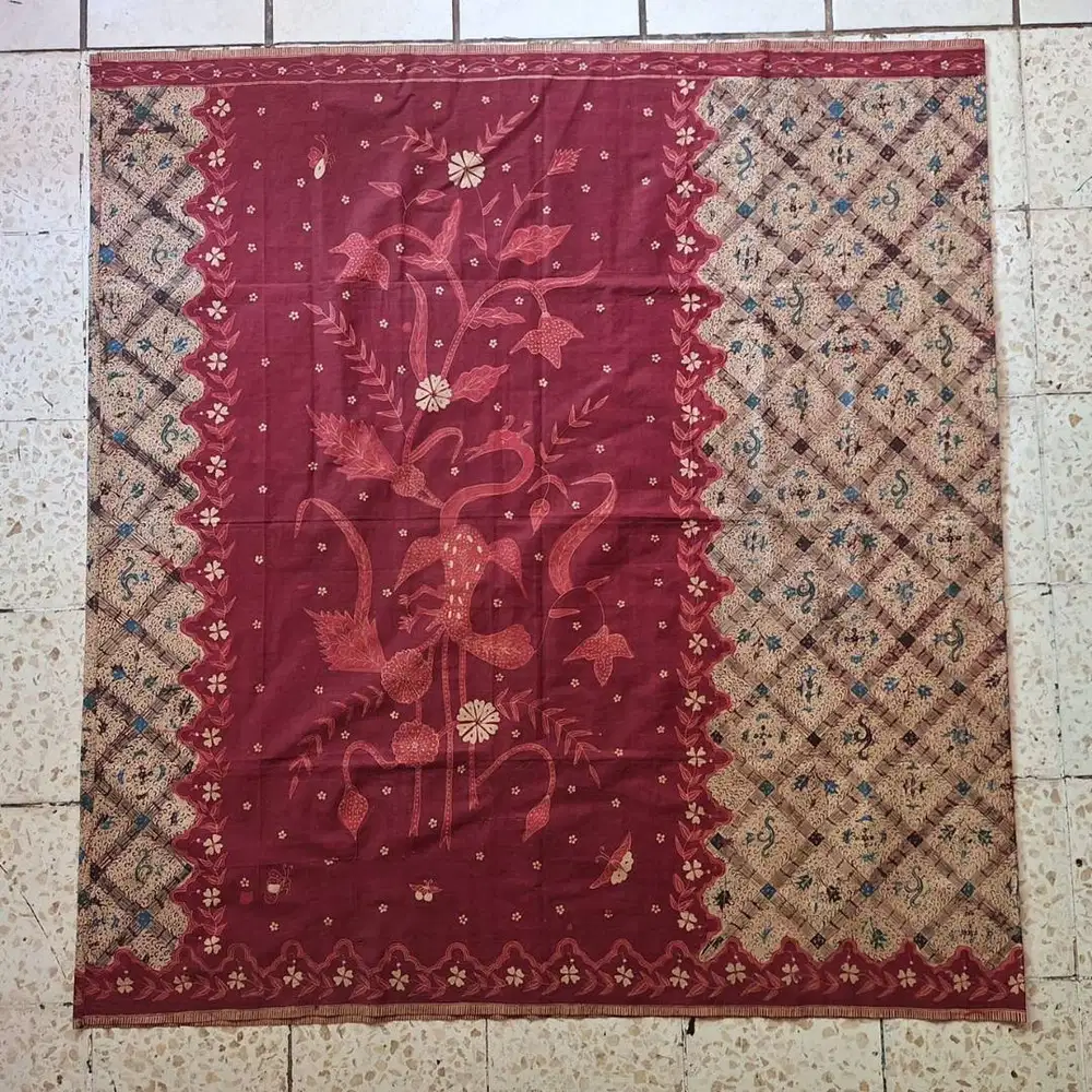 Sarung Batik Tulis Antik Palembang