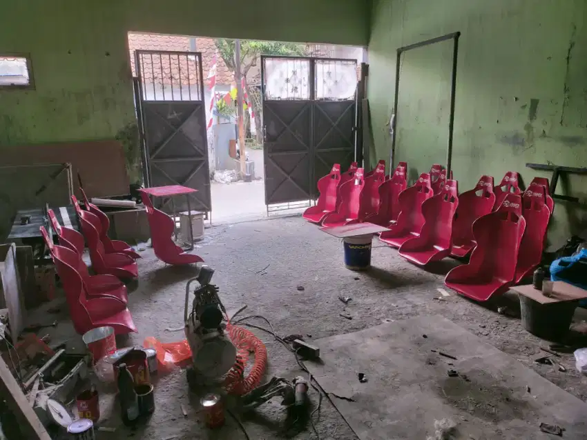 Kursi stadion bahan fiberglass