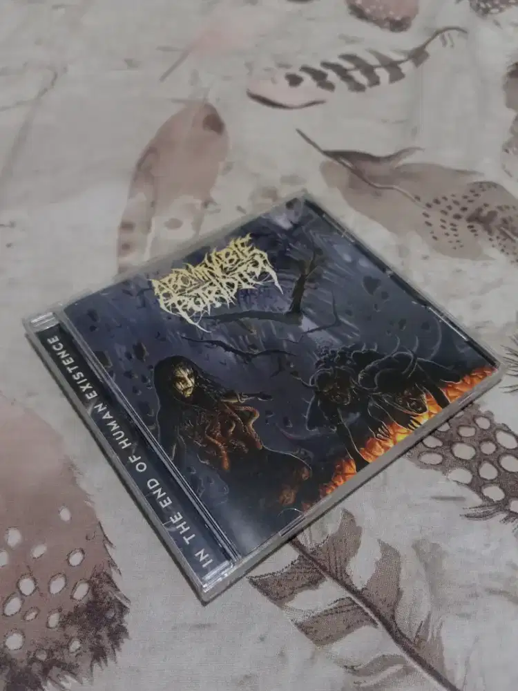 cd album abominable putridity - in the end of human existence
