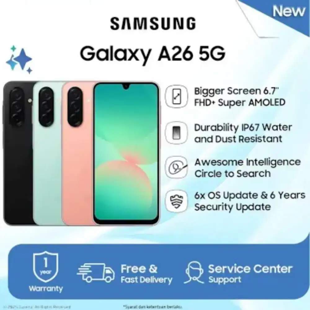 Samsung A26 5G Kredit tanpa DP
