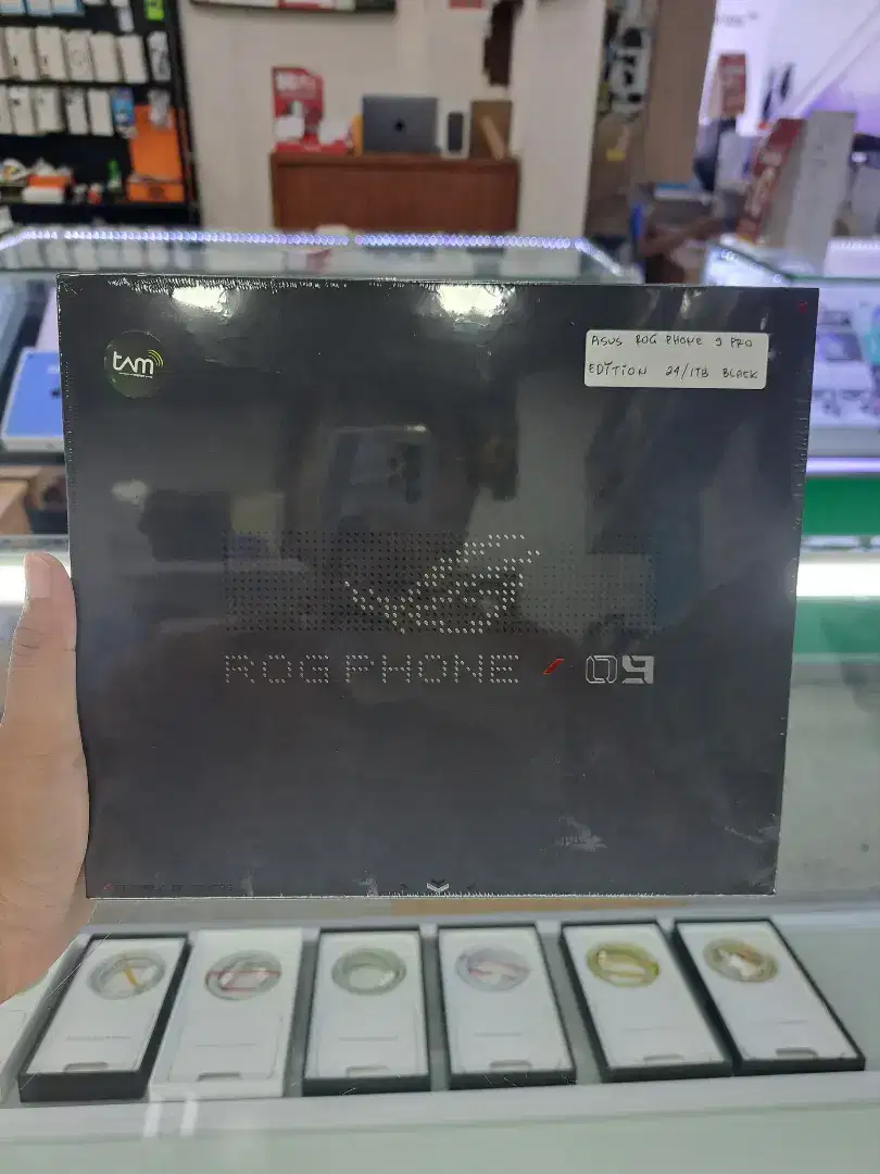 Asus Rog Phone 9 Pro 24GB/1TB Black New BNIB Garansi Resmi Ready Bos