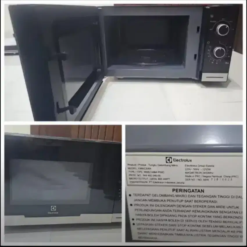 Jual murah oven electrolux seperti foto,harga 460 ribu bisa nego,