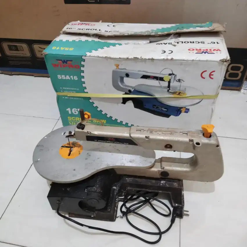 Mesin Scroll Saw Gergaji Ukir WIPRO SSA 16