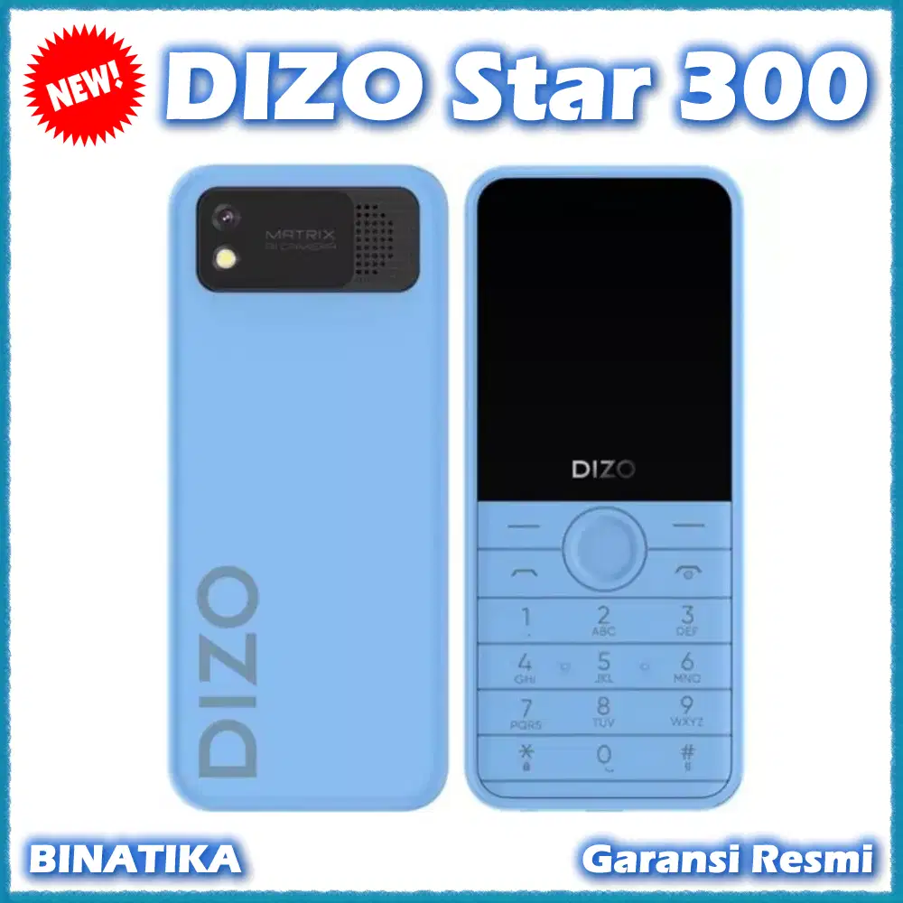 Baru - DIZO Star 300 Featured Phone Garansi Resmi by realme TechLife