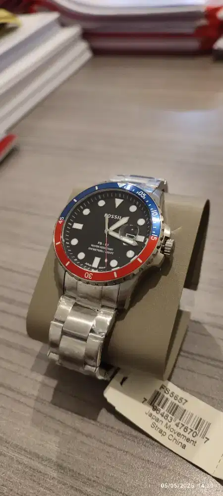 Fossil Jam Tangan Pria FS5657 Original
