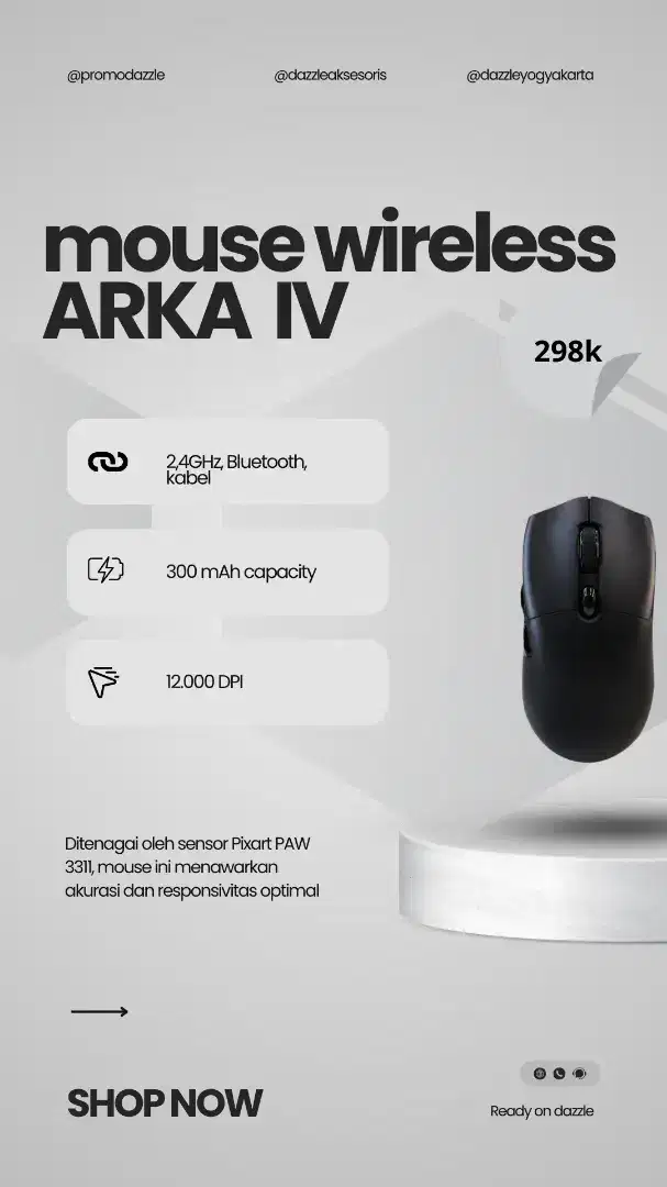 mouse gaming arka IV