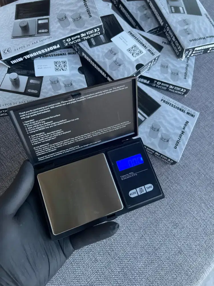 Baru ready timbangan emas digital max beban 200 gram