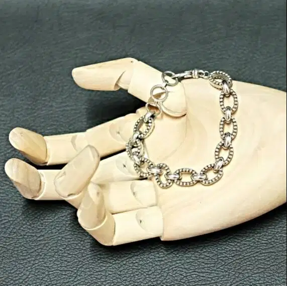 Gelang perak silver 925 model unik