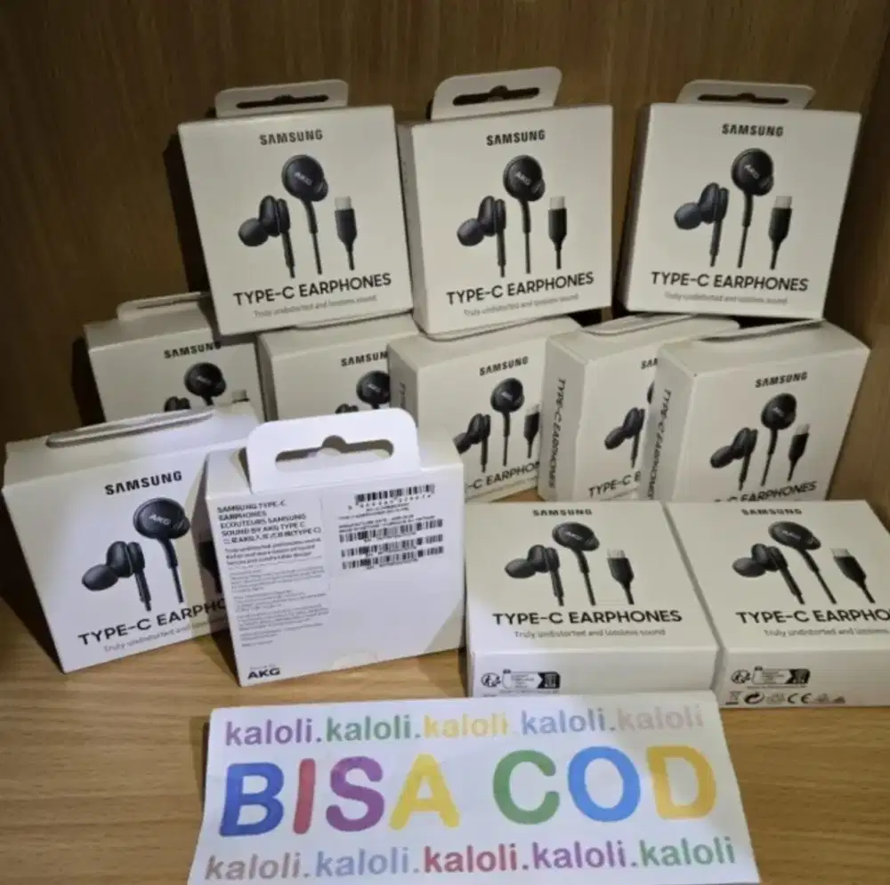 Samsung Type C Earphone Headset Sound By AKG New Segel