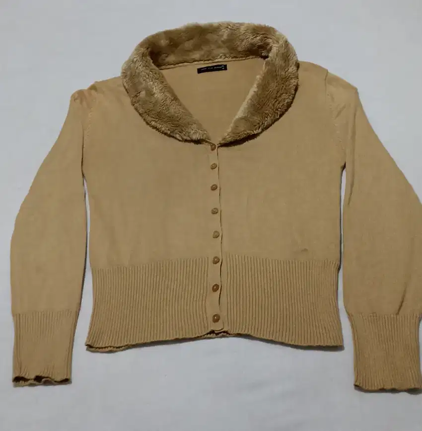 Cardigan coklat vintage