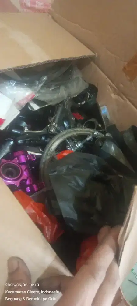 Part sepeda baru dan second