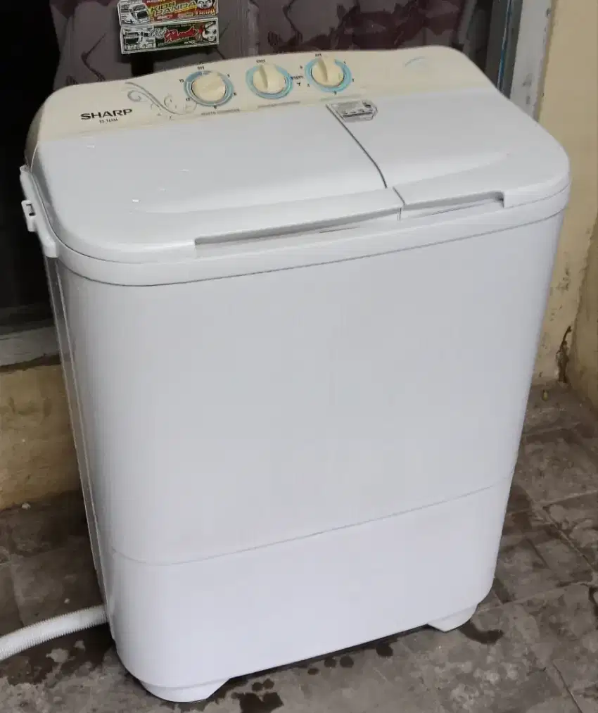 DIJUAL MESIN CUCI SHARP 7,5 KILO NORMAL LOK JAK-SEL bisa di anter