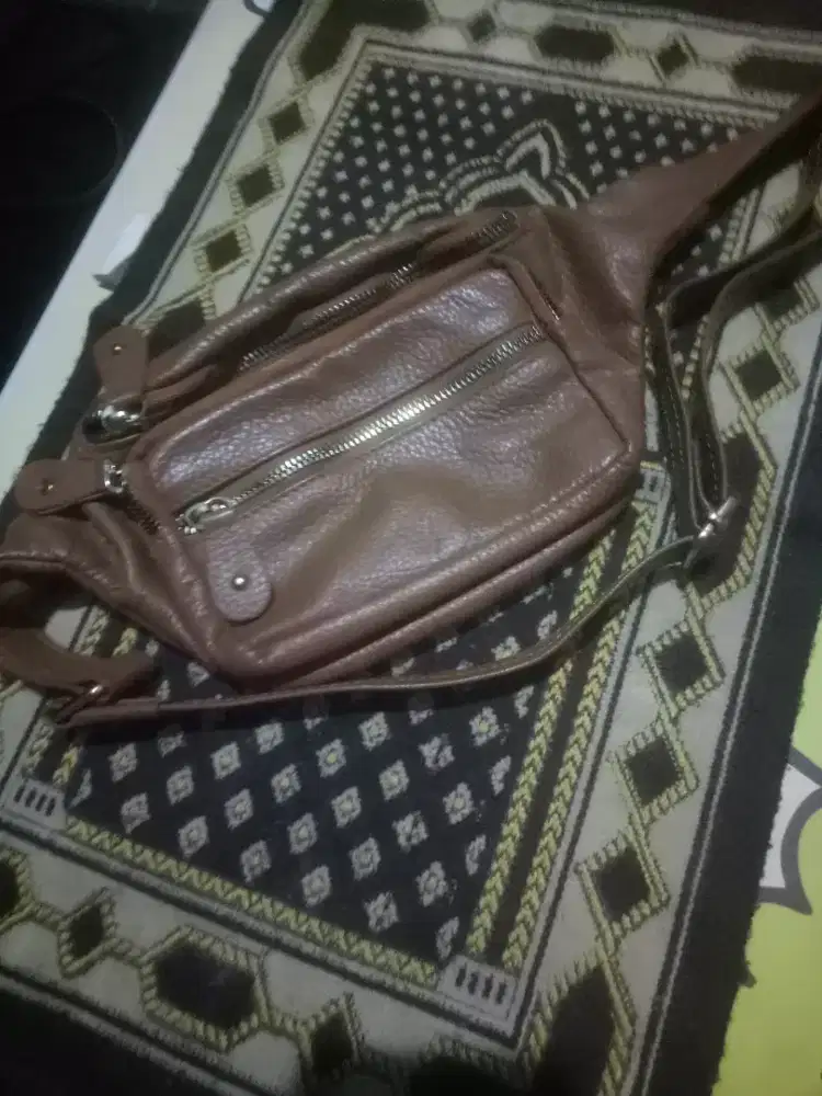 Tas selempang kuli wrn coklat