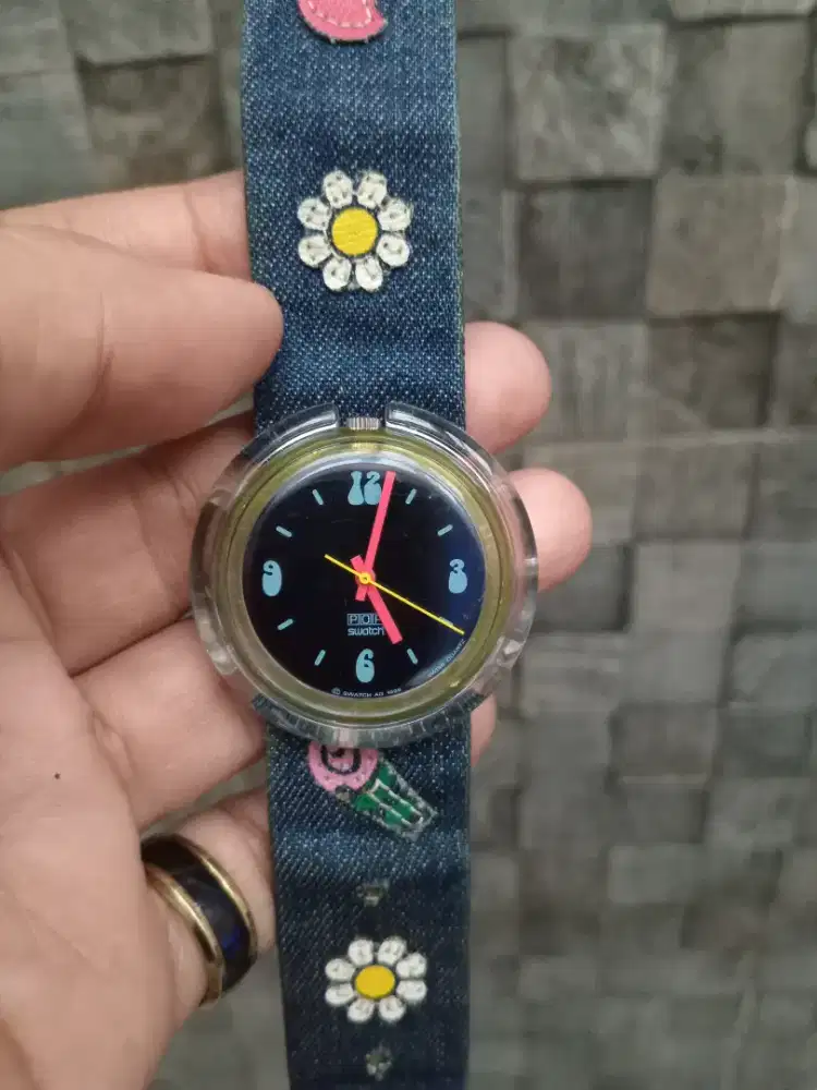 Jam Tangan Swatch Pop Second Original