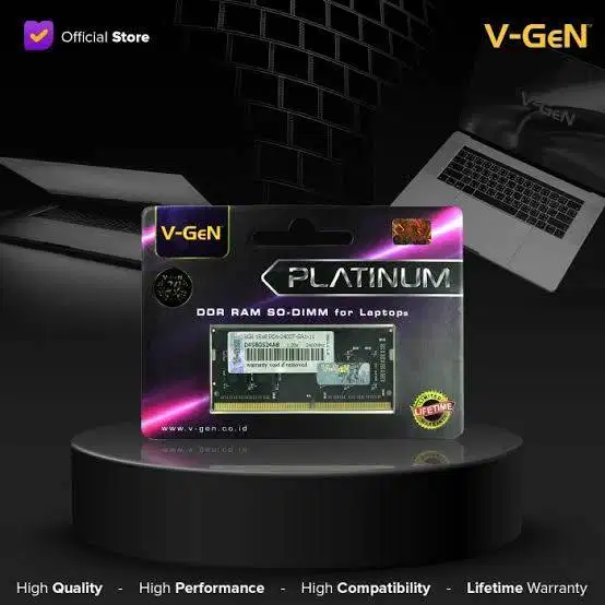 Ram 8GB DDR4 V-Gen Original