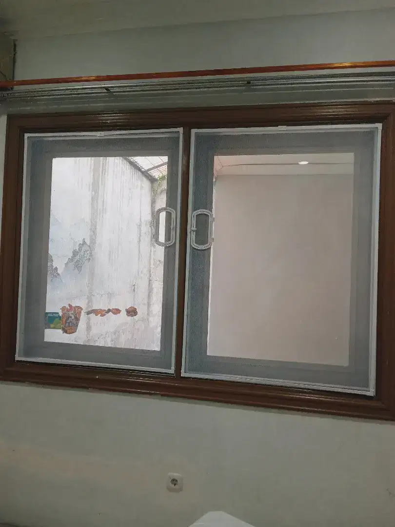 Terima pasang kawat nyamuk magnet untuk pintu expanda dan jendela