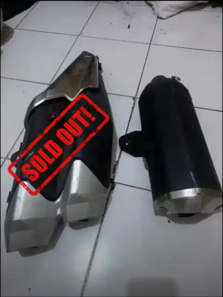 Knalpot Ninja 250 FI new masih joss