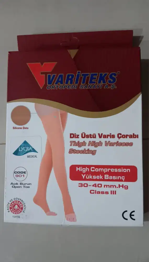 Stocking stoking Variteks untuk terapi varises pembuluh darah betis