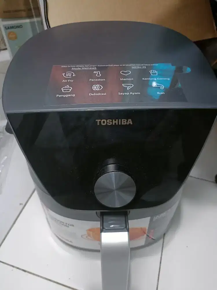 DIJUAL MURAH AIR FRYER (TOSHIBA) KONDISI MULUS (NO MINUS) DIJAMIN!!