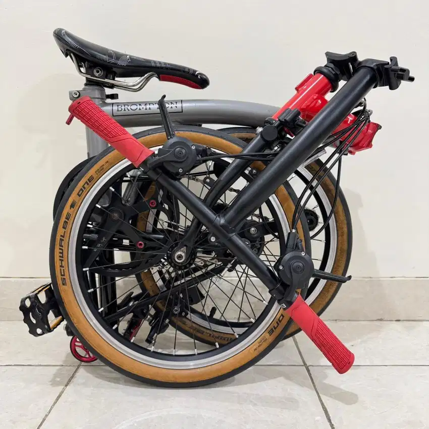 BROMPTON S6Ex CHPT3 V3 LIMITED EDITION 2020 - TITANIUM SUPERLIGHT