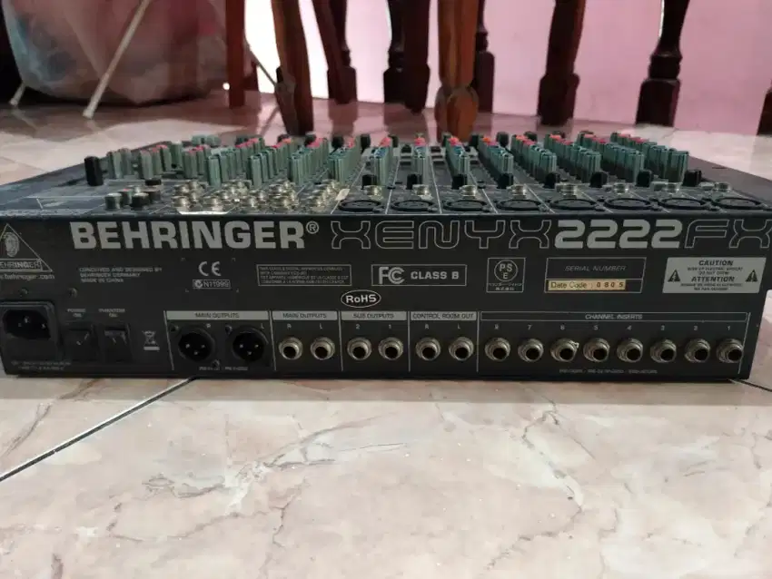 MIXER BEHRINGER XENYX 2222 FX