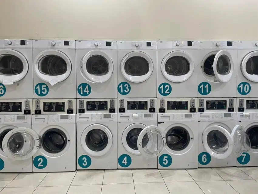 Jual 4 stack mesin cuci beko n dryer