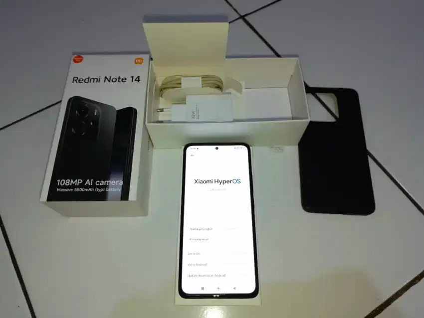 Redmi Note 14 Fullset 99% Mulus