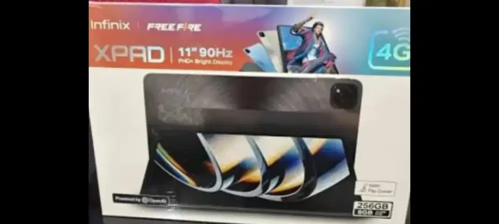 Tablet Infinix XPAD LTE helio g99 sinyal 4G 256gb + smartcase