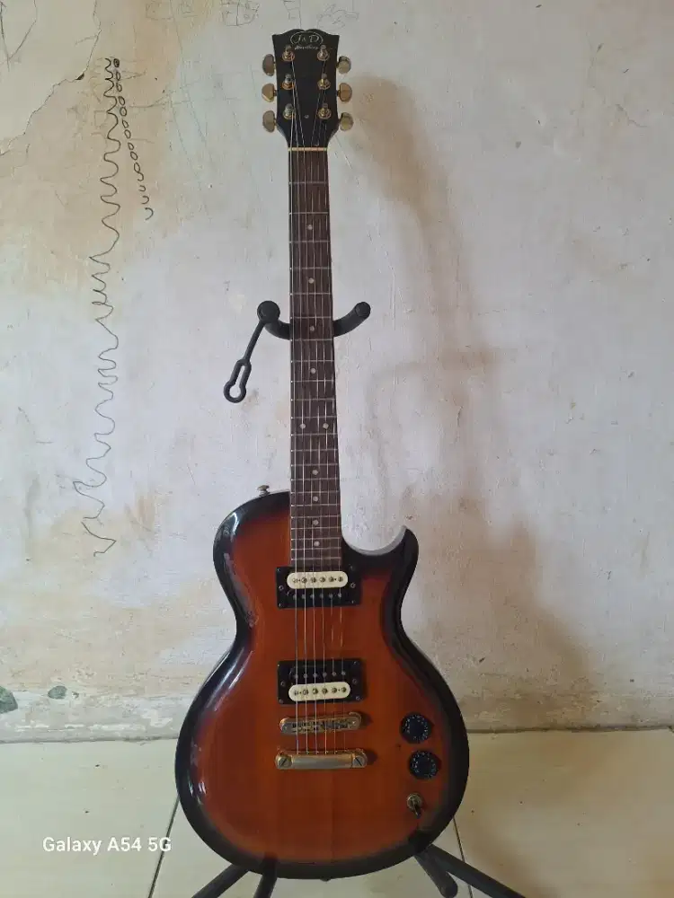 Gitar elektrik j&d lespaul epiphone cort