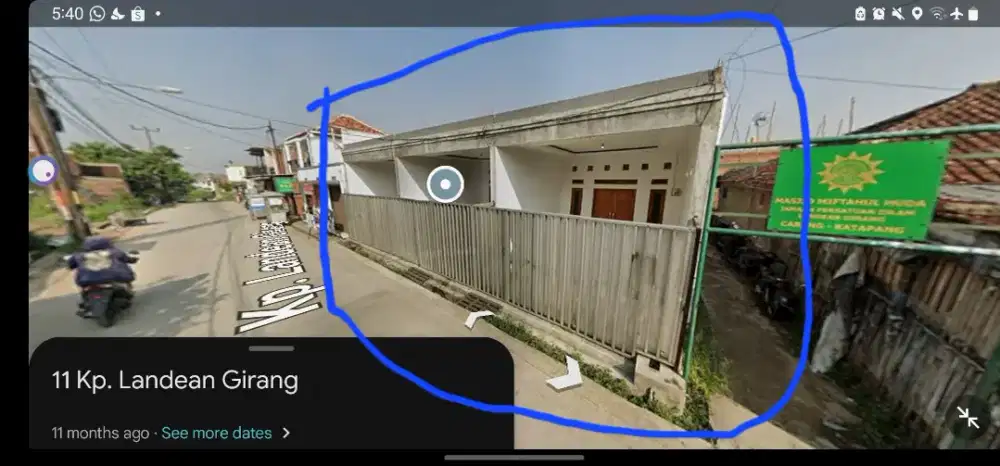 Rumah 116m² SHM samping jalan perumahan