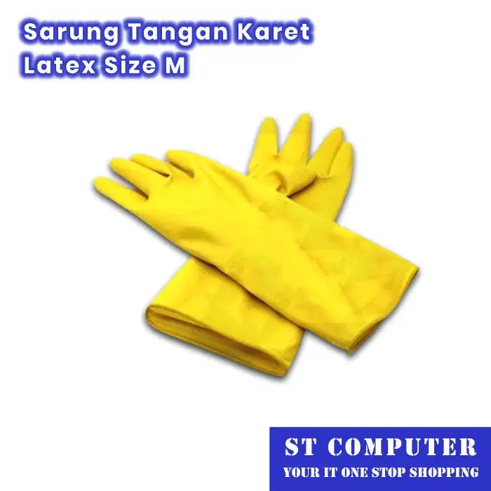 Sarung Tangan Karet Latex Size M