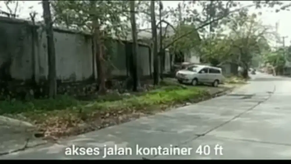 Jual tanah bonus gudang