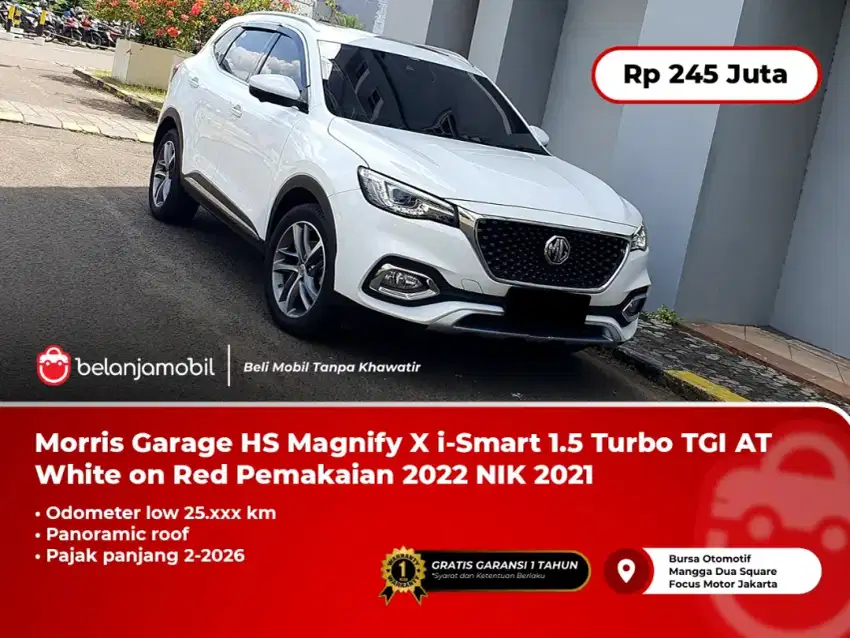 MG Morris Garage HS Magnify X i-Smart 1.5 Turbo TGI AT 2021 2022
