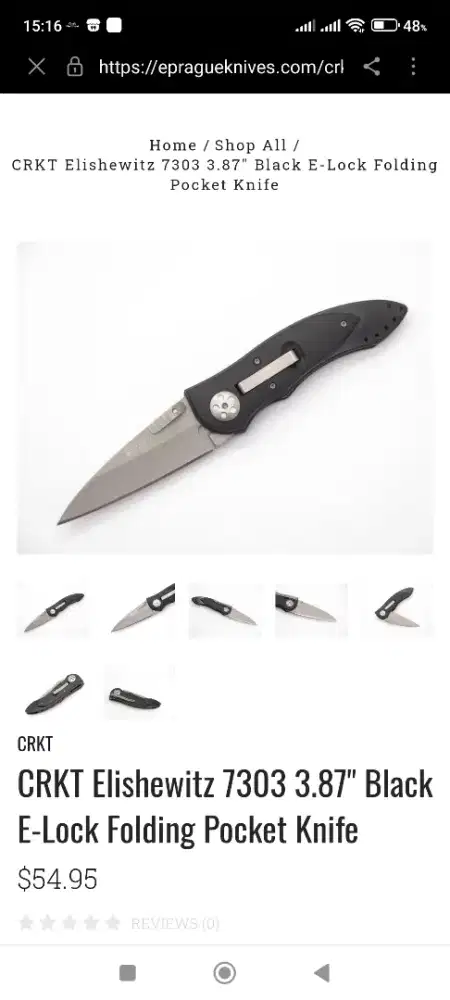 Pisau lipat ckrt 7303 original