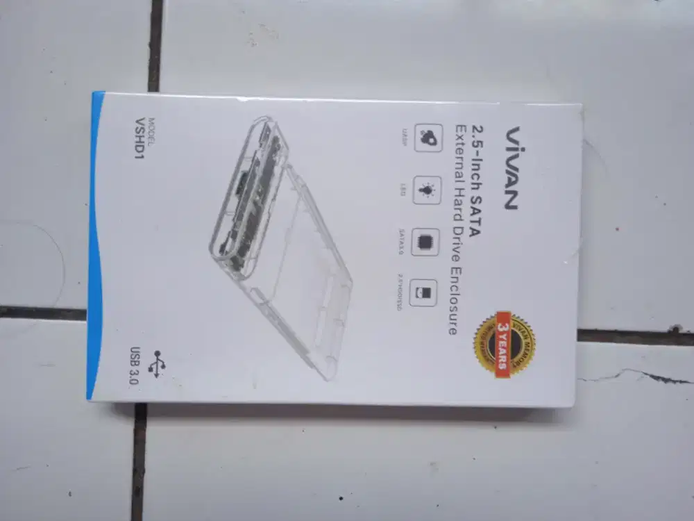Cover hardisk laptop 2,5 baru masih segel