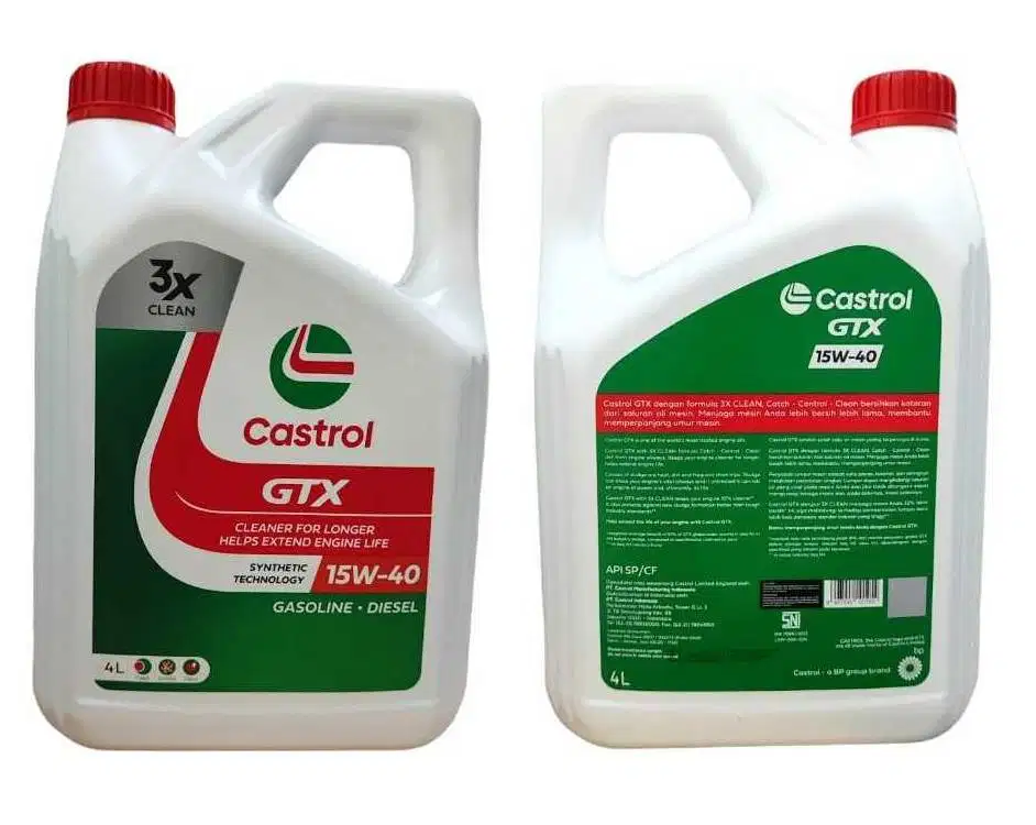 Castrol GTX Diesel 15W40 Oli Mobil Solar