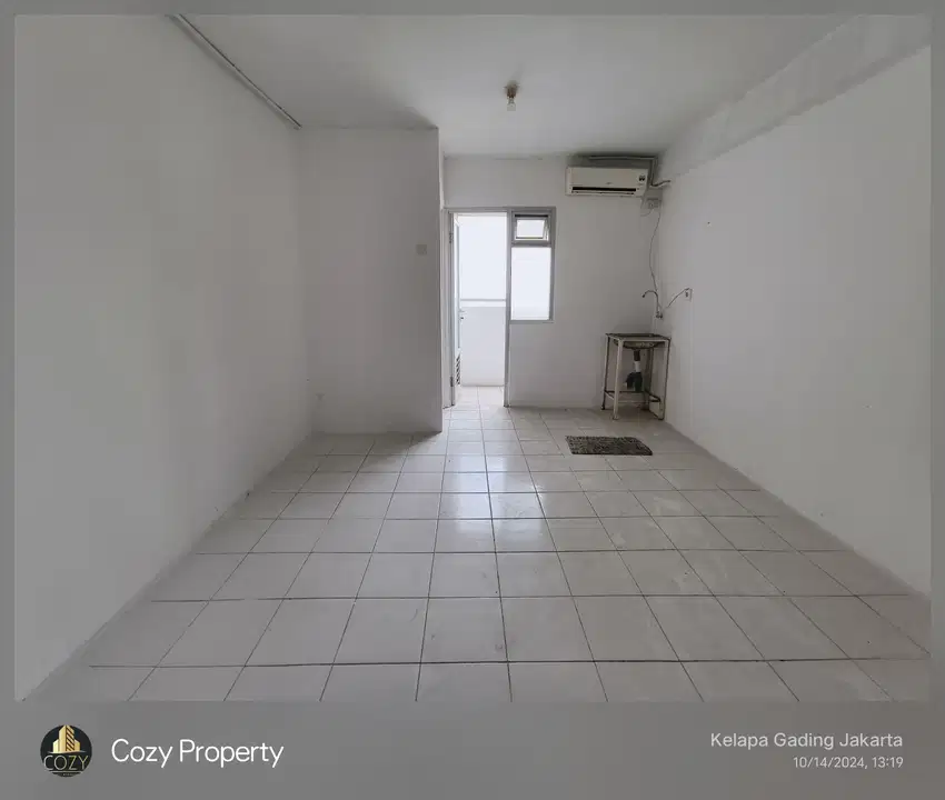 DIJUAL MURAH JARANG ADA STUDIO 24m2 GADING NIAS SHM VIEW LEPAS
