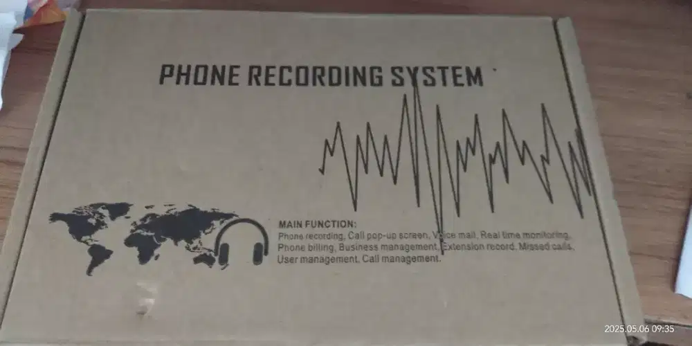JUAL PHONE RECORDING SYSTEM