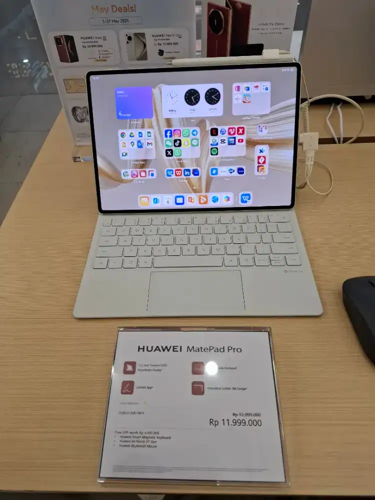 HUAWEI MATEPAD PRO 12.2 12/512 GB GRATIS MPENCIL DAN MOUSE