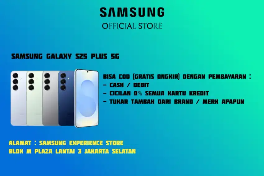 Bisa COD PROMO Samsung Galaxy S25 Plus 5G Garansi 100% Resmi SEIN