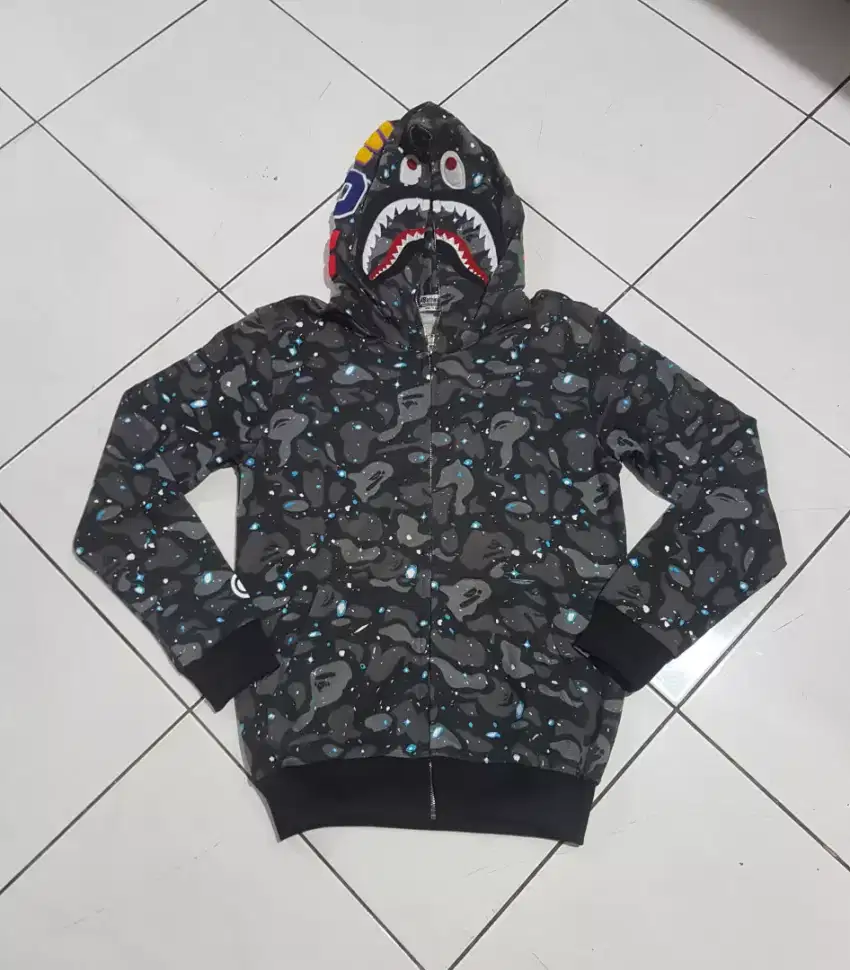 JAKET COWO HOODY LORENG #02