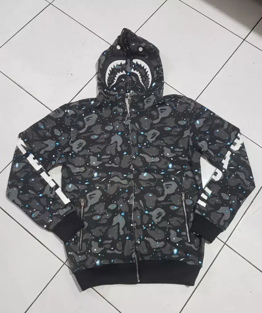 JAKET COWO HOODY LORENG #03