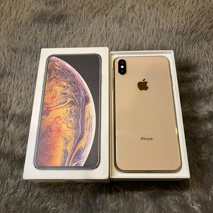 iphone XS Max 256 mulus fullset like new all operator