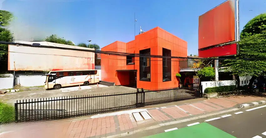Jual Gedung Kantor 2 Lantai Hook Pinggir Jalan Utama Menteng